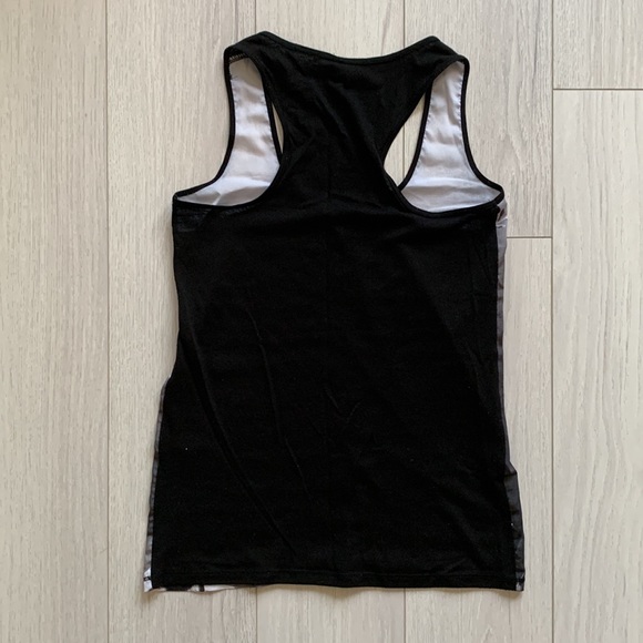 Sunflower tank top in black/white - Picture 2 of 5